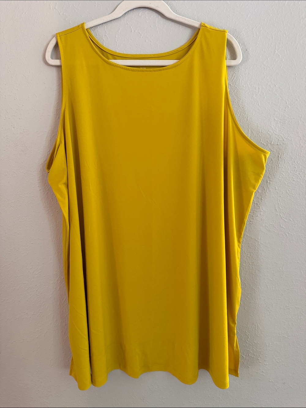 Jessica London Bright Mustard Yellow Tank Top